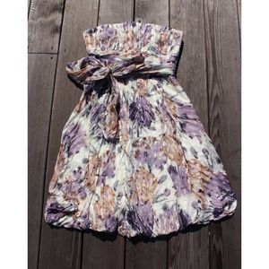 BCBGMaxAzria strapless dress